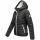 Marikoo Pack Mich Ein Damen Stepp Jacke B994 Schwarz-Größe M - Gr. 38
