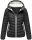 Marikoo Pack Mich Ein Damen Stepp Jacke B994 Schwarz-Größe M - Gr. 38