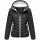 Marikoo Pack Mich Ein Damen Stepp Jacke B994 Schwarz-Größe S - Gr. 36
