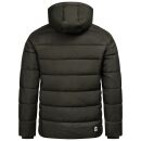 Arctic Seven Herren Winter Steppjacke O420 Dunkelgrau