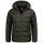 Arctic Seven Herren Winter Steppjacke O420 Dunkelgrau