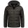 Arctic Seven Herren Winter Steppjacke O420 Dunkelgrau