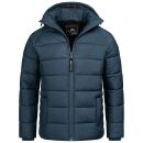 Arctic Seven Herren Winter Steppjacke O420 Navy