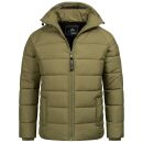 Arctic Seven Herren Winter Steppjacke O420 Olive
