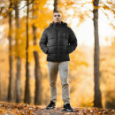 Arctic Seven Herren Winter Steppjacke O-421 Schwarz