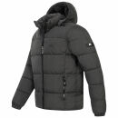Arctic Seven Herren Winter Steppjacke O-421 Dunkelgrau