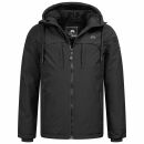 Arctic Seven Herren Winterjacke O426 Schwarz