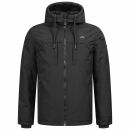 Arctic Seven Herren Winterjacke O426 Schwarz