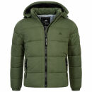 Arctic Seven Herren Winter Steppjacke O-421 Dark Green