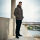 Alessandro Salvarini Herren Winter Steppjacke O-422 Dunkelgrau