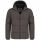 Alessandro Salvarini Herren Winter Steppjacke O-422 Dunkelgrau