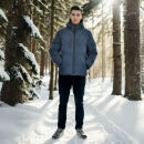 Alessandro Salvarini Herren Winter Steppjacke O-422 Navy