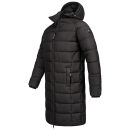Alessandro Salvarini Herren Winter Steppjacke O-423 Schwarz