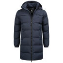 Arctic Seven Herren Winter Parka gesteppt O424 Navy