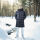 Arctic Seven Herren Winter Parka gesteppt O424 Navy
