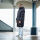 Arctic Seven Herren Winter Parka gesteppt O424 Navy