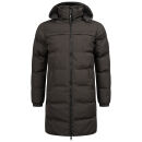 Arctic Seven Herren Winter Parka gesteppt O424 Dunkelgrau