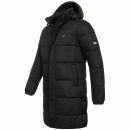 Alessandro Salvarini Herren Winter Parka gesteppt O425 Schwarz