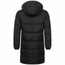 Alessandro Salvarini Herren Winter Parka gesteppt O425 Schwarz