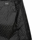 Alessandro Salvarini Herren Winter Parka gesteppt O425 Schwarz