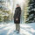 Alessandro Salvarini Herren Winter Parka gesteppt O425 Schwarz