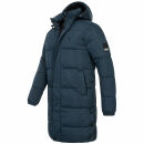 Alessandro Salvarini Herren Winter Parka gesteppt O425 Navy
