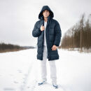 Alessandro Salvarini Herren Winter Parka gesteppt O425 Navy
