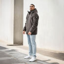 Arctic Seven Herren Winterjacke O426 Dunkelgrau