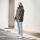 Arctic Seven Herren Winterjacke O426 Dunkelgrau