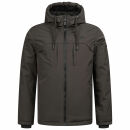 Arctic Seven Herren Winterjacke O426 Dunkelgrau