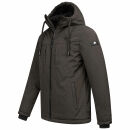 Arctic Seven Herren Winterjacke O426 Dunkelgrau