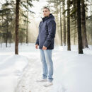 Arctic Seven Herren Winterjacke O426 Navy