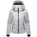 Marikoo Samuiaa Damen Steppjacke B986 Light Grey Größe XXXL - Gr. 46