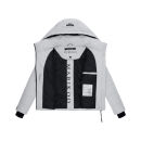 Marikoo Samuiaa Damen Steppjacke B986 Light Grey Größe XXXL - Gr. 46