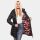 Marikoo Abendsternchen Damen Winter Jacke gesteppt B603 Schwarz-Größe XXXL - Gr. 46