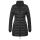 Marikoo Abendsternchen Damen Winter Jacke gesteppt B603 Schwarz-Größe XXXL - Gr. 46