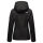 Marikoo Brombeere Damen Übergangsjacke B862 Schwarz-Größe XXXL - Gr. 46