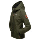 Marikoo Brombeere Damen Übergangsjacke B862 Olive-Größe XXXL - Gr. 46