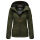 Marikoo Brombeere Damen Übergangsjacke B862 Olive-Größe XXXL - Gr. 46