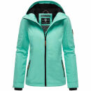 Marikoo Brombeere Damen Übergansjacke B862 Aqua Green-Größe L - Gr. 40