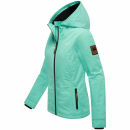 Marikoo Brombeere Damen Übergansjacke B862 Aqua Green-Größe L - Gr. 40