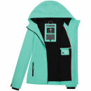 Marikoo Brombeere Damen Übergansjacke B862 Aqua Green-Größe L - Gr. 40