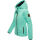Marikoo Brombeere Damen Übergansjacke B862 Aqua Green-Größe L - Gr. 40