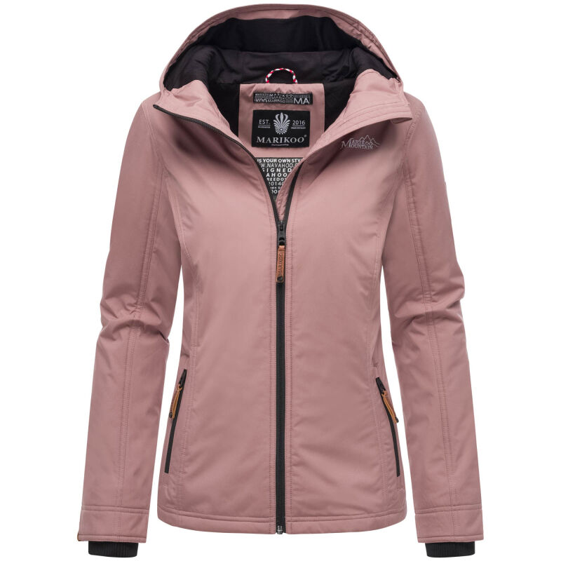 Marikoo Brombeere Damen Übergangsjacke B862 Mauve-Größe M - Gr. 38