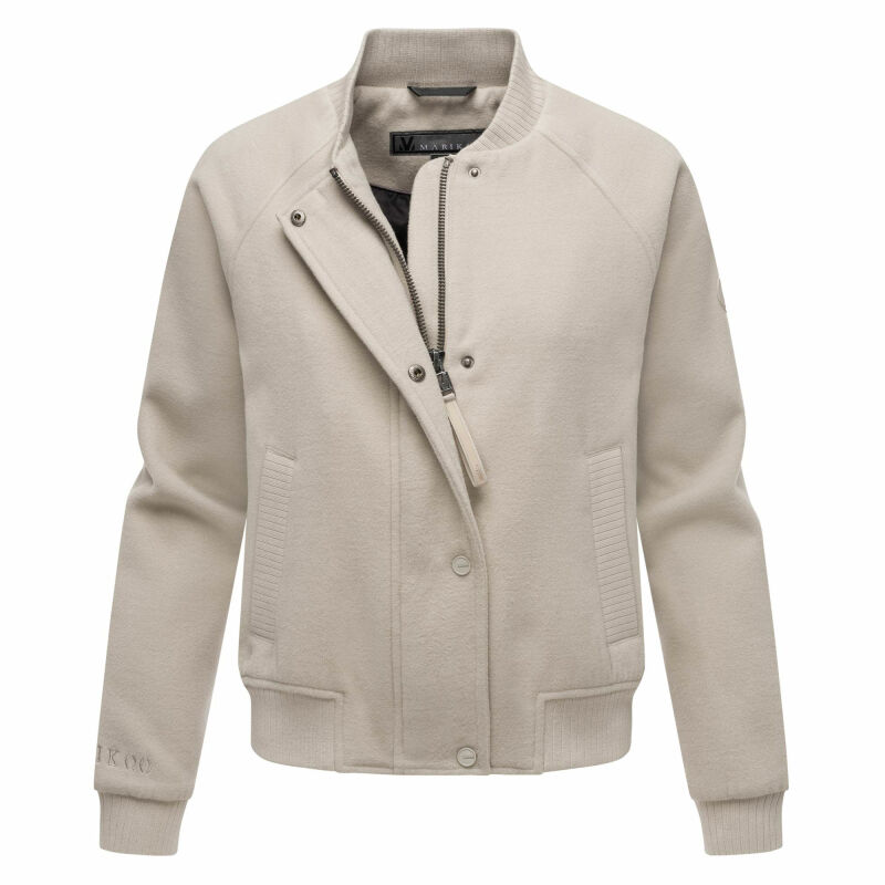 Marikoo Zunaa kurze Damen Jacke N054 Bone-Größe S - Gr. 36