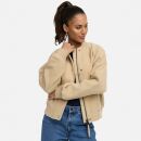 Marikoo Zunaa kurze Damen Jacke N054 Beige-Größe M - Gr. 38