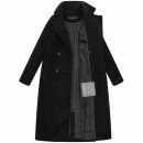 Navahoo Sternlein Damen Mantel N052 Schwarz-Größe XS - Gr. 34