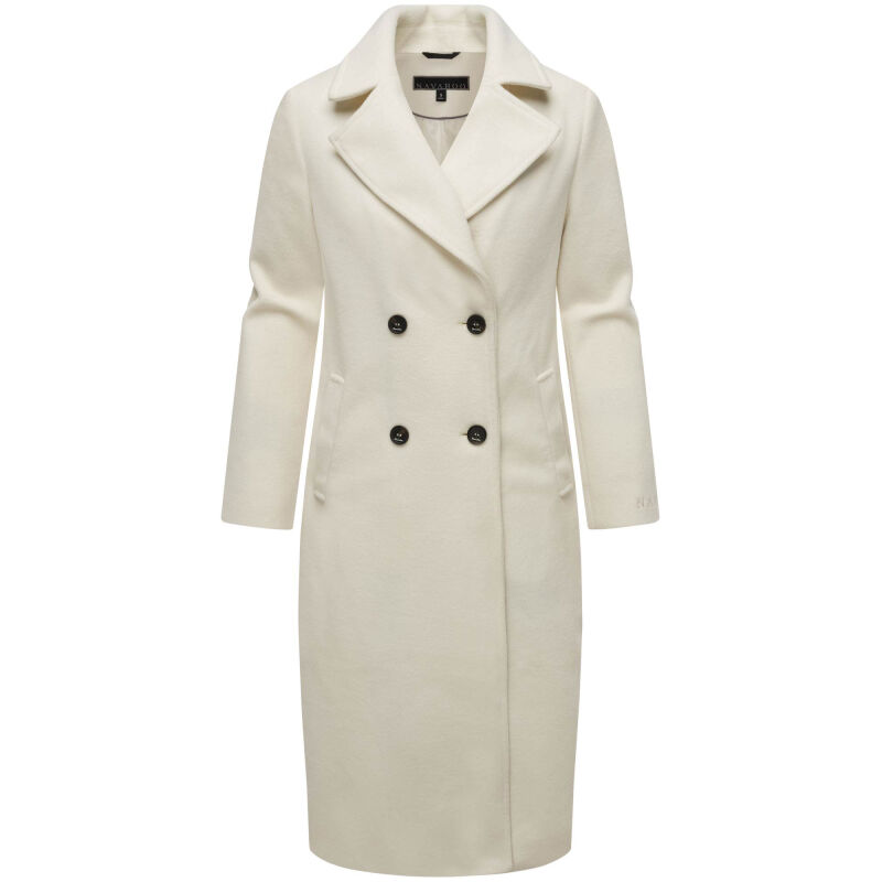 Navahoo Sternlein Damen Mantel N052 Offwhite-Größe XS - Gr. 34