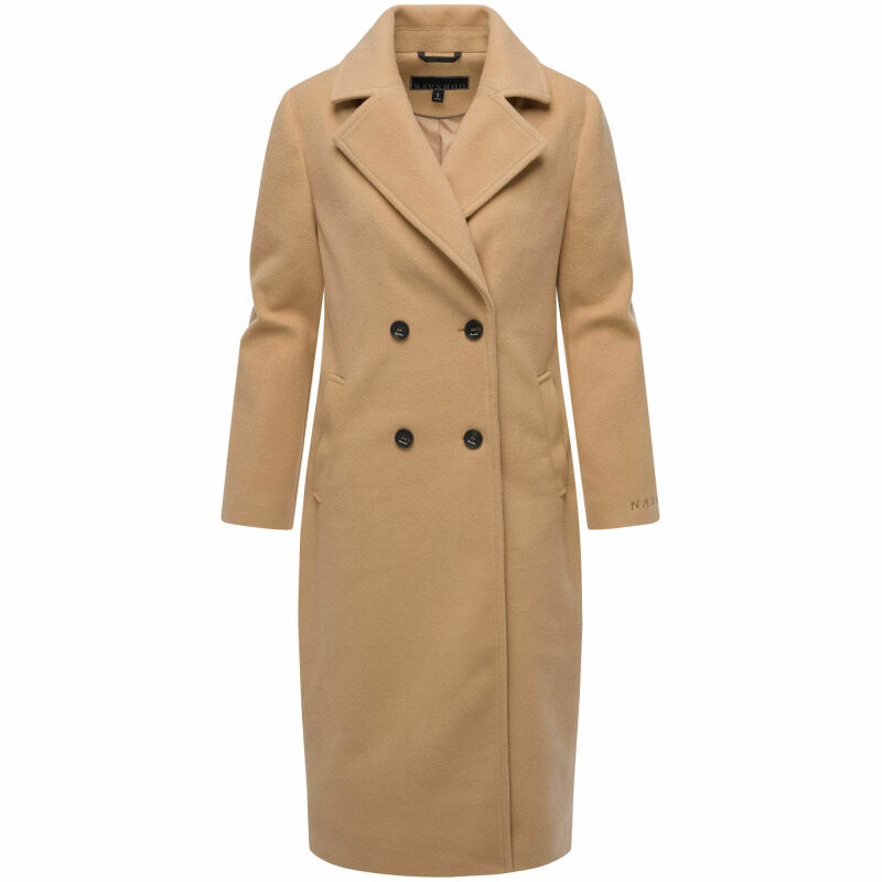 Navahoo Sternlein Damen Mantel N052 Camel-Größe L - Gr. 40