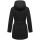 Marikoo Katalinaa Damen Mantel N047 Schwarz-Größe M - Gr. 38